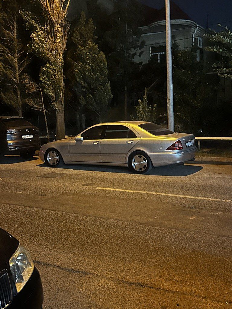 Mercedes S 500, 5.0 L, 2000 il, 265 000 km 42-CD-050 — Avtomobillər, Bakı (4)