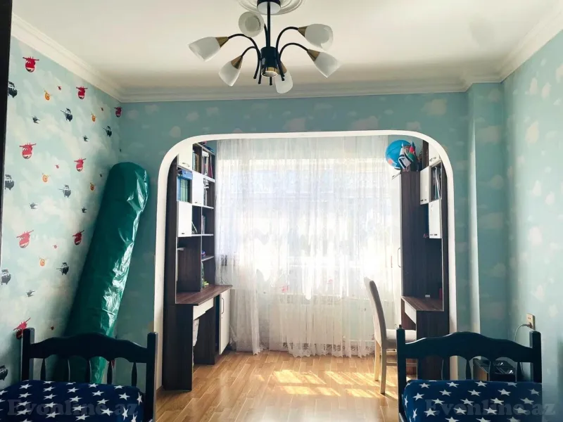 Satılır 3 otaqlı Mənzil Köhnə tikili 75 m² Bakı, Xətai r., Əhmədli m — Mənzil, Bakı (4)