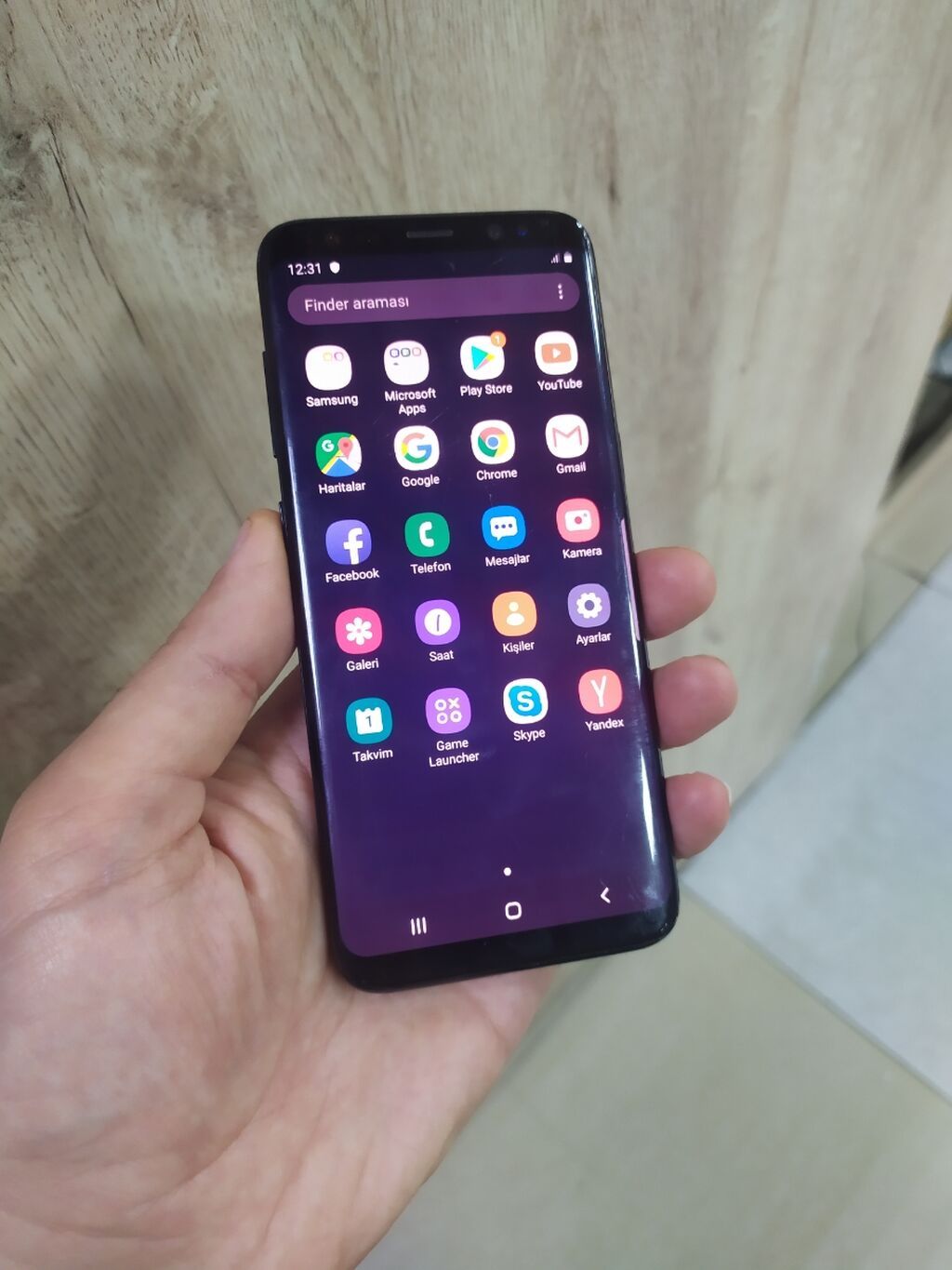 Samsung Galaxy S8, 64 GB, rəng - Qara, Sensor — Samsung, Bakı (5)