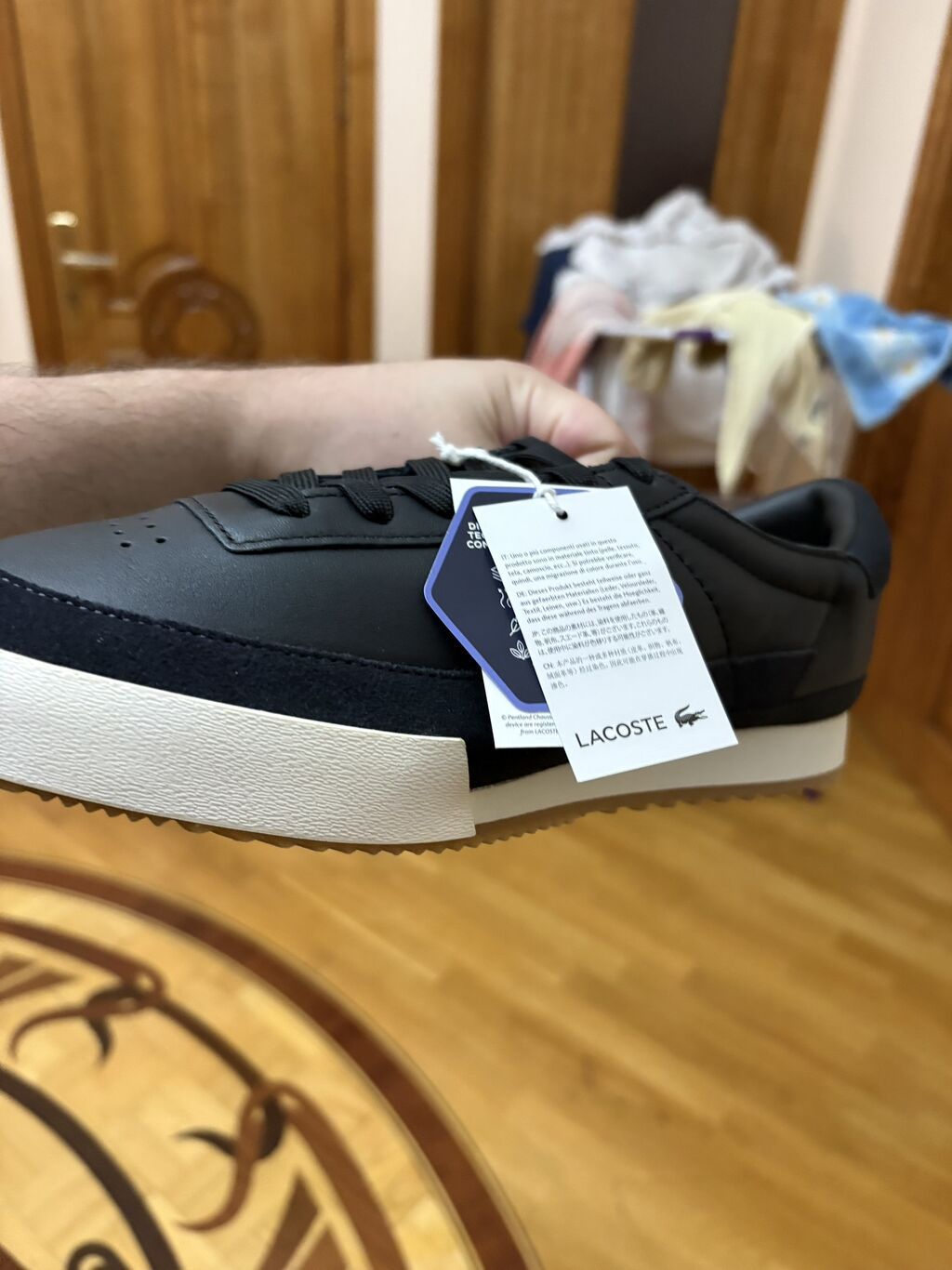 Original lacoste alinib Amerikadan olcusu sehv gelib — Krossovkalar, Bakı (3)