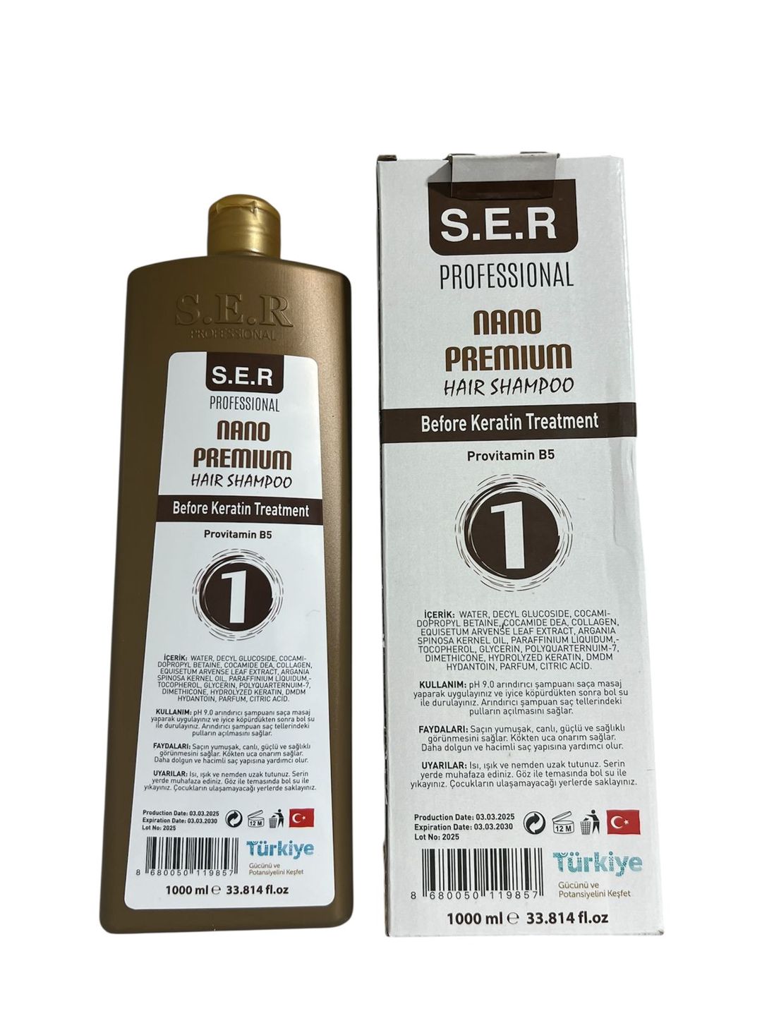 Şampun S.E.R Nano Premium — Mallar, Bakı (2)