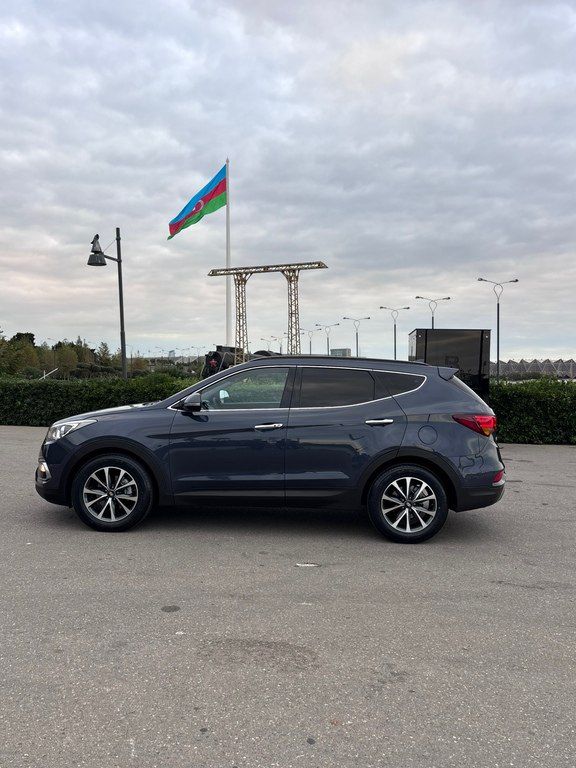 Hyundai Santa Fe, 2.0 L, 2017 il, 187 000 km — Avtomobillər, Bakı (6)