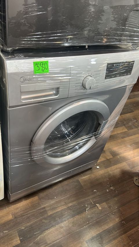 Midea önyükləmə paltaryuyan maşın - Rəng: gümüş/metallik - Ön qapılı — Digah