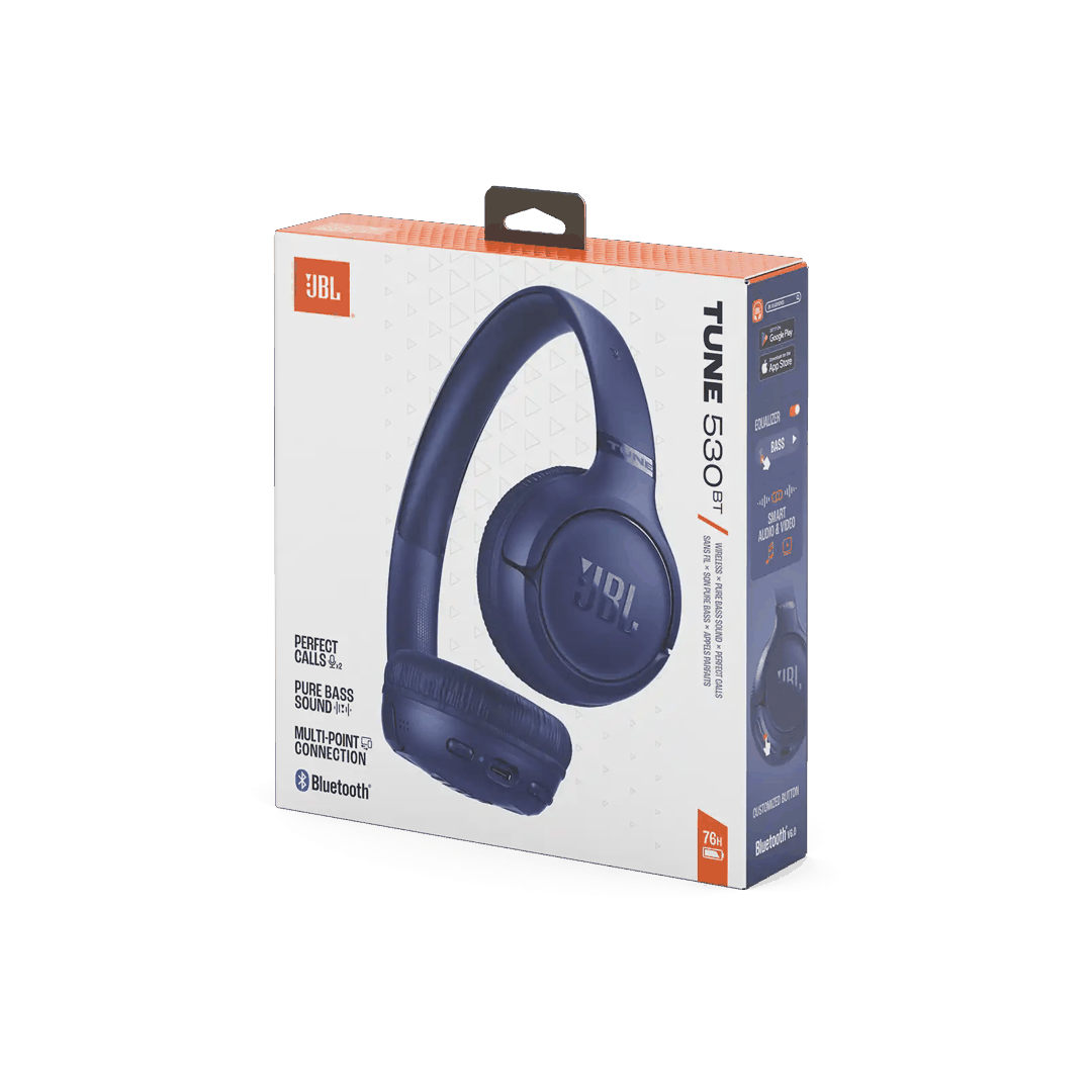 JBL Tune 530BT Blue — Simsiz qulaqlıqlar, Bakı (7)
