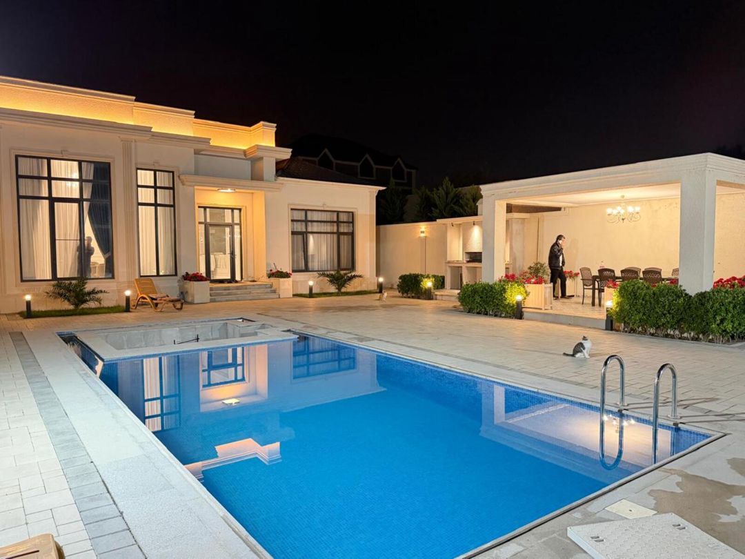 İcarəyə verilir 5 otaqlı həyət evi/bağ evi 300 m² — Ev, villa, Bakı (5)