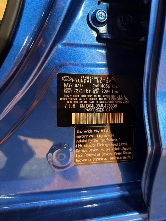 Hyundai Elantra, 1.6 L, 2017 il, 123 919 km — Avtomobillər, Bakı (11)