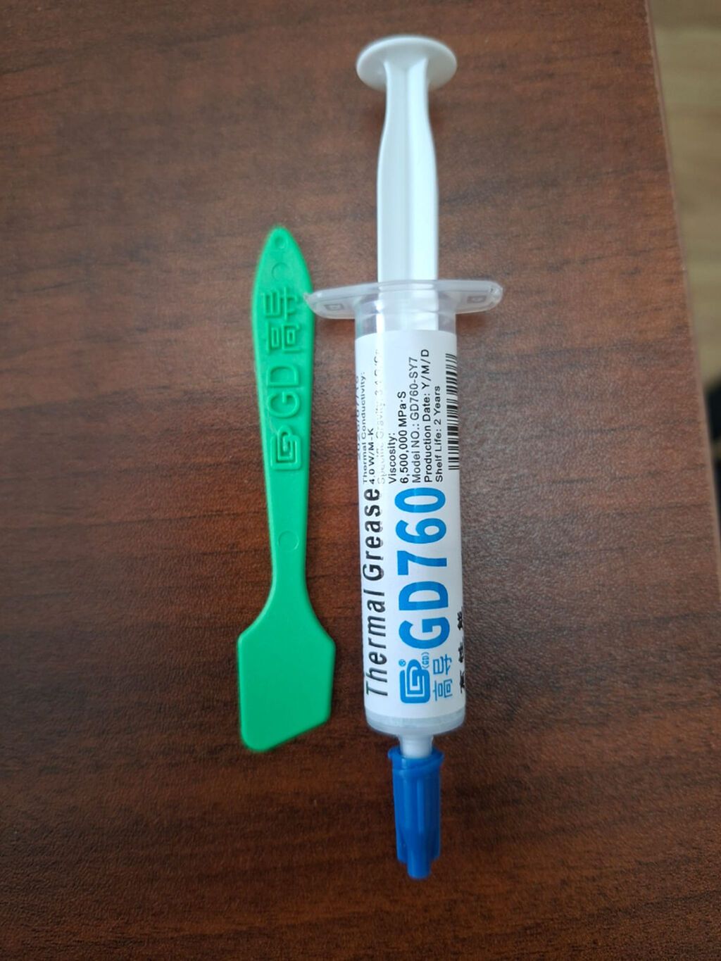 GD760 Thermal Grease (istilik keçirici pasta) + spatula Model: GD760 — Soyutucular və soyutma sistemləri, Bakı