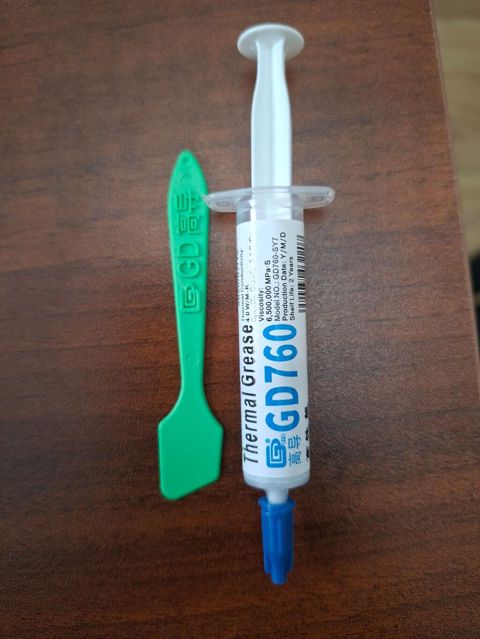 GD760 Thermal Grease (istilik keçirici pasta) + spatula Model: GD760 — Bakı