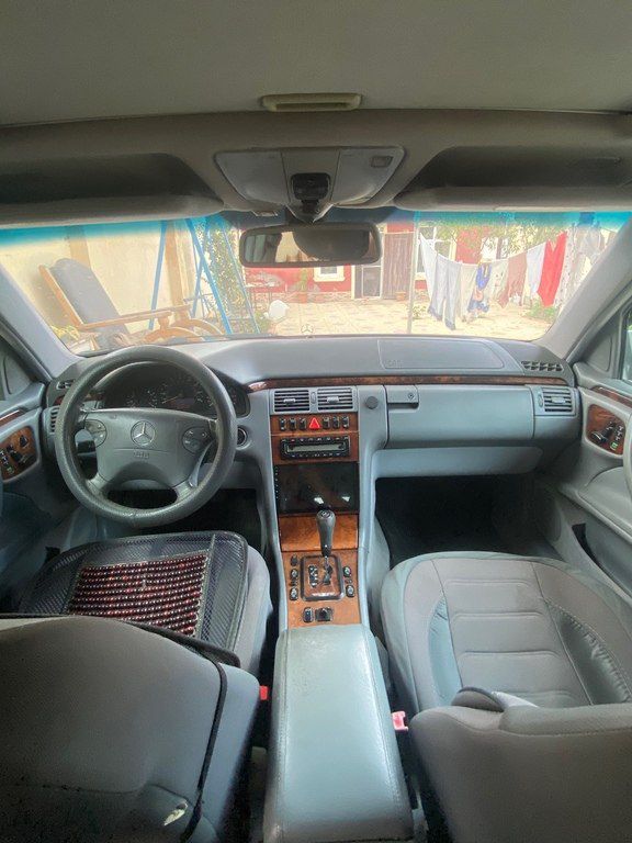 Mercedes E 320, 3.2 L, 2000 il, 410 000 km 90-OX-545 — Avtomobillər, Bakı (9)