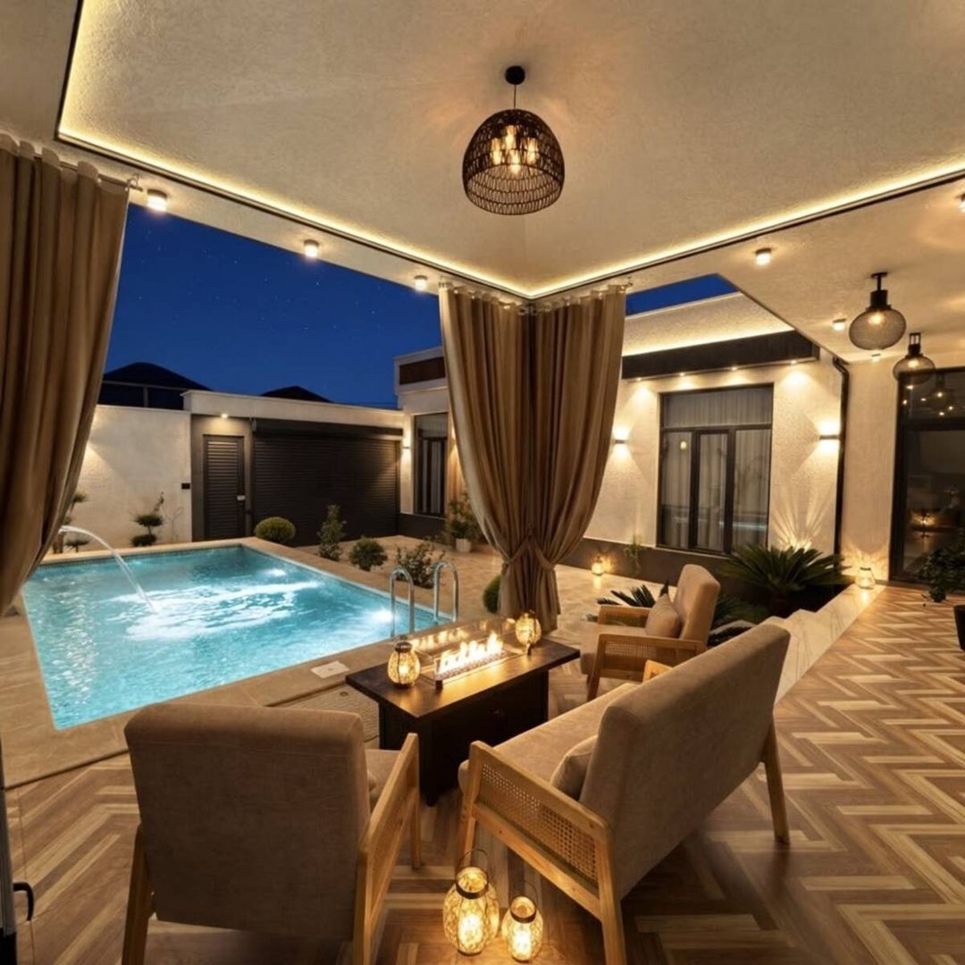 Satılır 4 otaqlı həyət evi/bağ evi 180 m² — Ev, villa, Bakı (4)