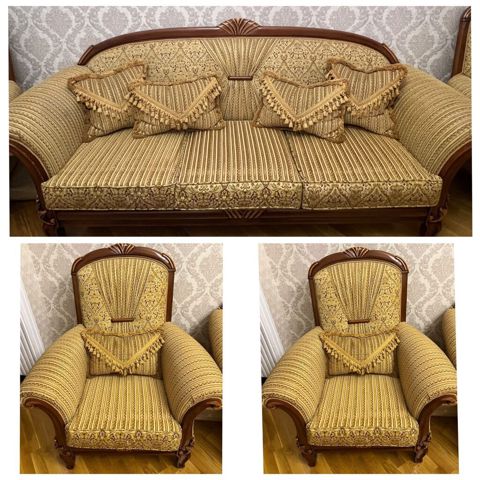 Divan +2 kreslo 300azn divan açilmir baza yoxdu. Ünvan:Ayna — Min bir xirdavat dunyasi — Furniture