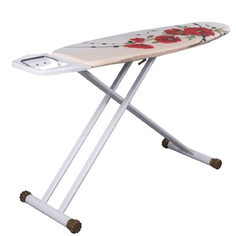 Ütü masası Harbinger Alenda MM460, 120x44 sm, ağ/qəhvəyi — Bakı