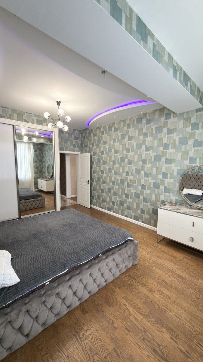 İcarəyə verilir 2 otaqlı yeni tikili 80 m² — Mənzil, Bakı (9)
