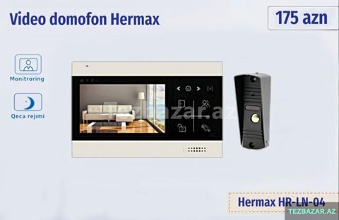 Domofon hermax Ln-04 — Bakı