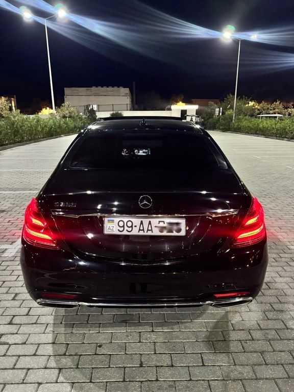 Mercedes S 560, 4.0 L, 2020 il, 129 000 km 99-AA-522 — Avtomobillər, Bakı (2)