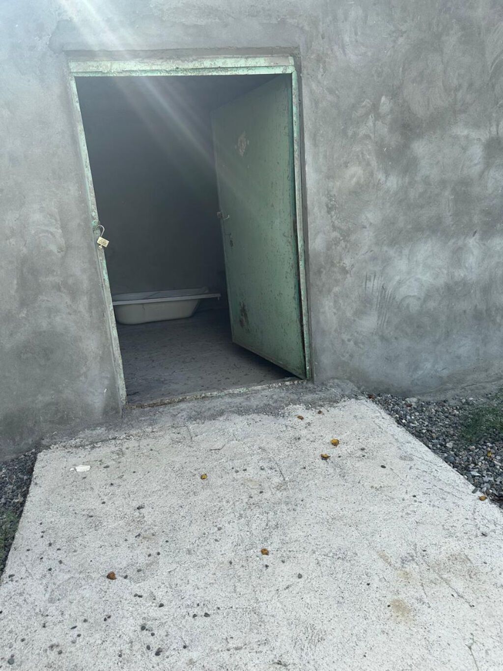 Mingəçevir şəhəri. Qres qəsəbəsi. yolun qiraqi. Pojarniyle üzbü -üz — Garaj, Mingəçevir (3)