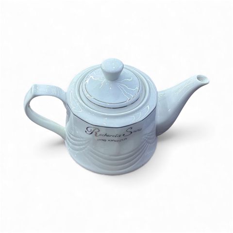 Dəmləmə çaydanı bydp 03, farfor, ağ, 1200 ml — Bakı