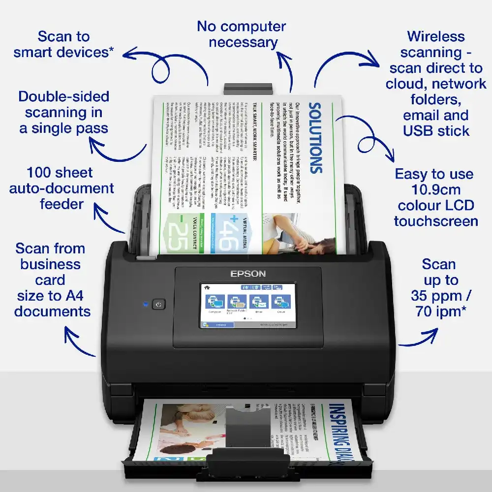 Epson printer WorkForce ES-580W (B11B258401) — Printerləri, Bakı (4)