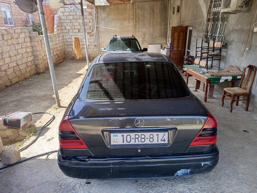 Mercedes C 180, 1.8 L, 1994 il, 360 000 km 10-RB-814 — Avtomobillər, Bakı (3)