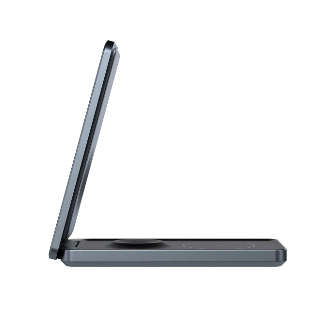 Wireless charger Magssory Flip 3 in 1 for Apple Anthracite (WCH014b) — Telefonlar və qadjetlər, Bakı (4)