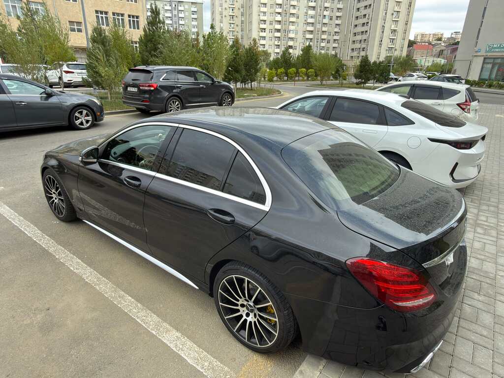 Mercedes C 180, 1.6 L, 2015 il, 258 000 km — Avtomobillər, Bakı (4)