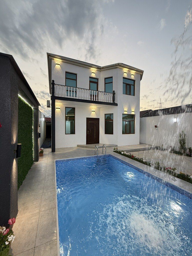 Satılır 4 otaqlı həyət evi/bağ evi 180 m² — Ev, villa, Bakı (2)
