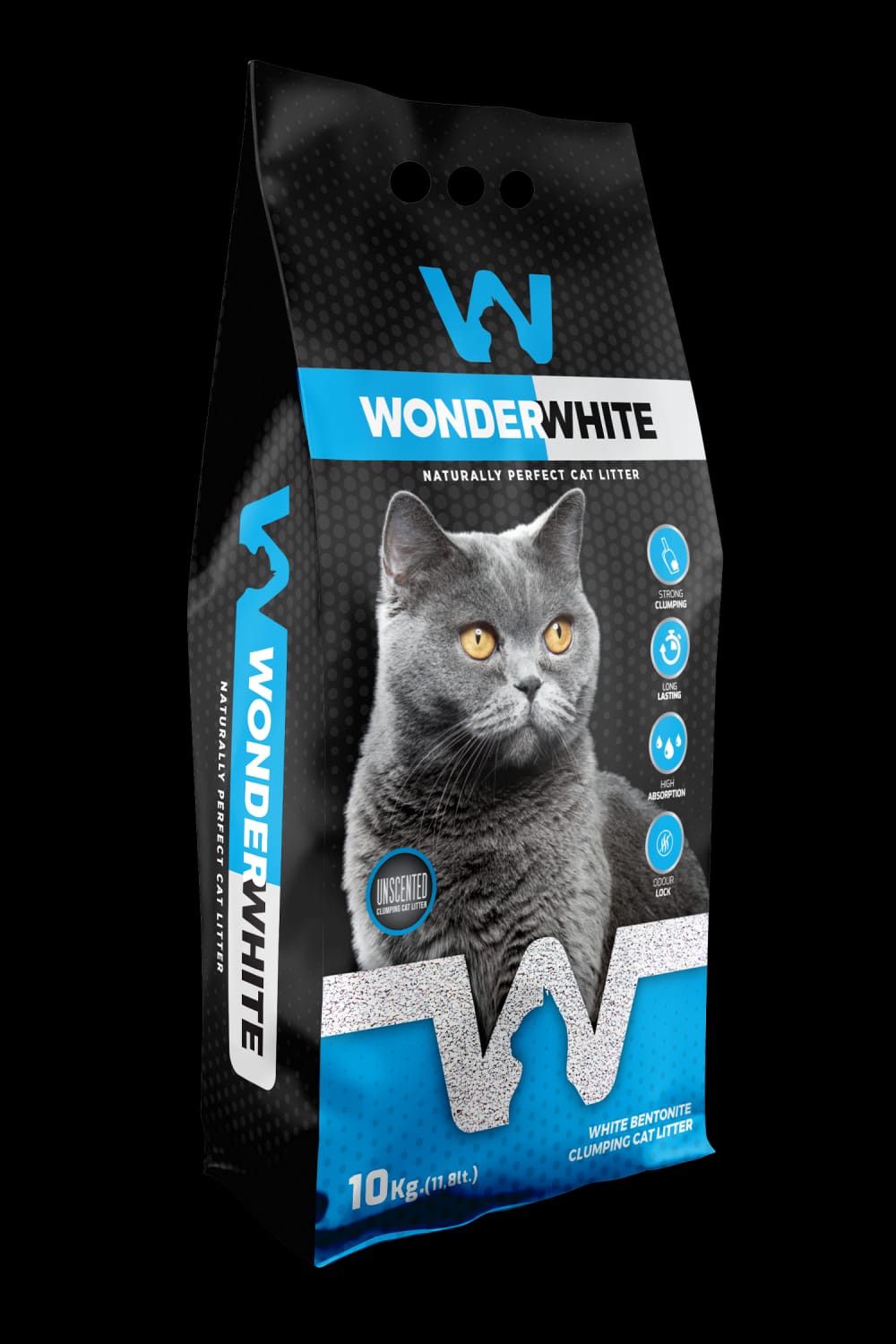 Wonderwhite pişiklər üçün qum aktiv karbon-10kq — Mallar, Bakı