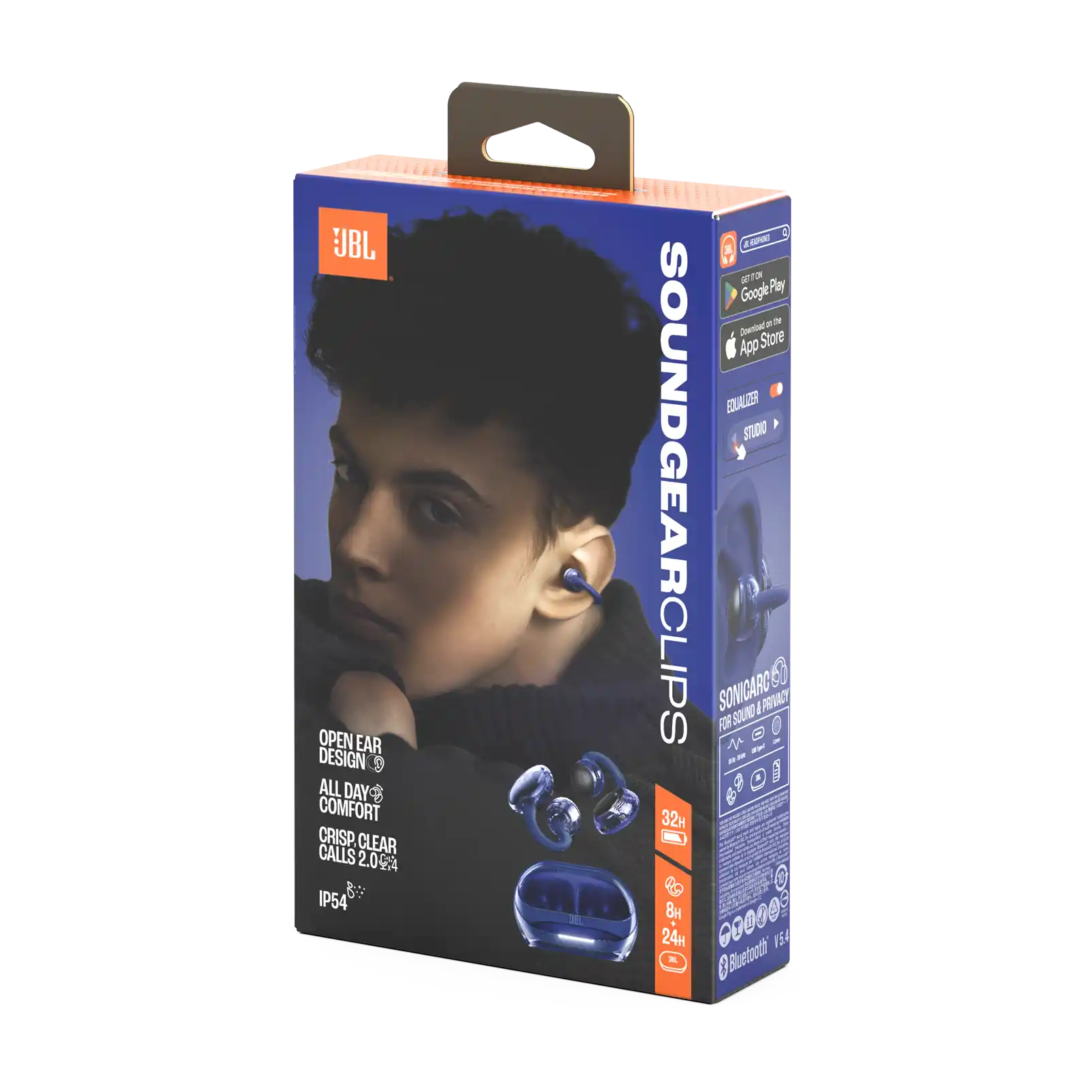 JBL Soundgear Clips Blue — Simsiz qulaqlıqlar, Bakı (5)