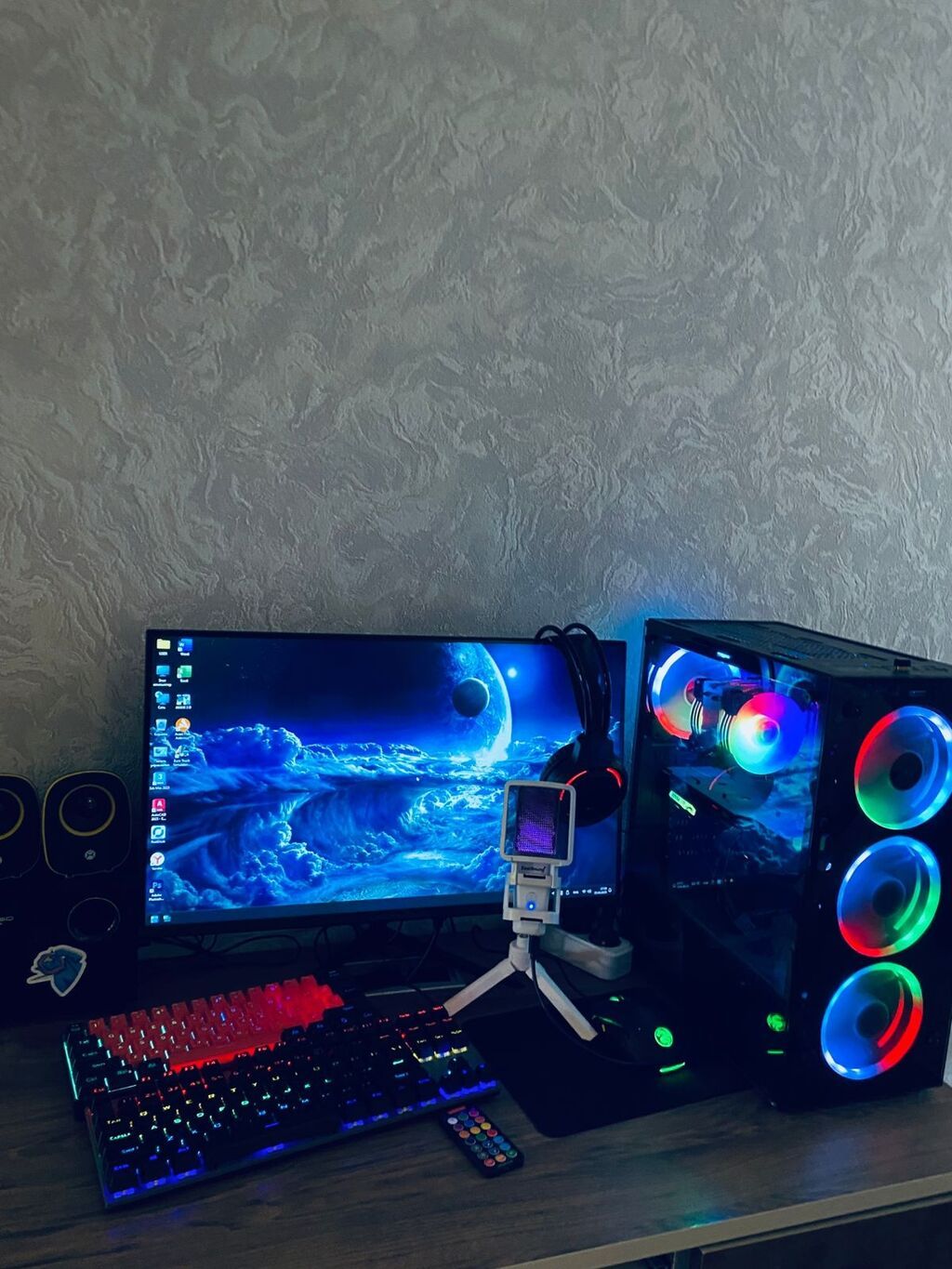 Salam Tam hazır vəziyyətdə Gaming + İş üçün yığılmış PC komplekt — Masaüstü kompüterlər, Xırdalan (2)