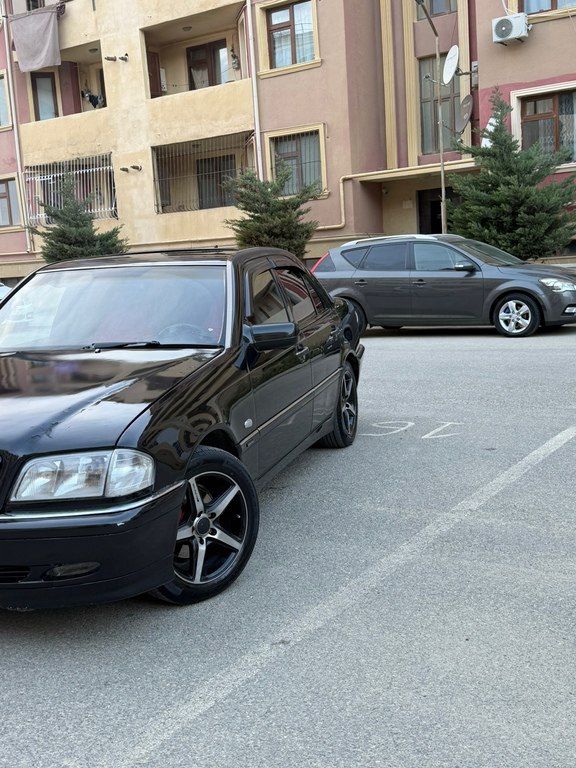 Mercedes C 180, 1.8 L, 1998 il, 424 293 km — Avtomobillər, Bakı (9)
