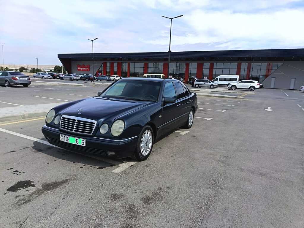 Mercedes E 230, 2.3 L, 1996 il, 298 471 km — Avtomobillər, Bakı (3)