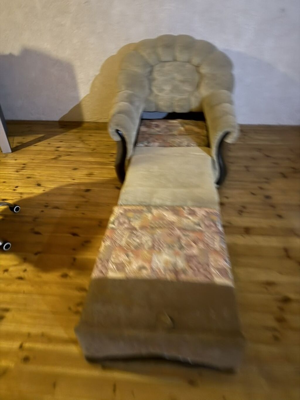 Çevrilən kreslo (yataq funksiyalı) - Model: açılıb-bağlanan bir — Kreslolar, Bakı (3)