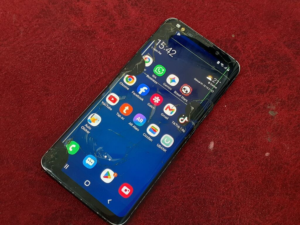 Samsung Galaxy S9, 64 GB, rəng - Qara, Düyməli, Sensor, Barmaq izi — Samsung, Gəncə