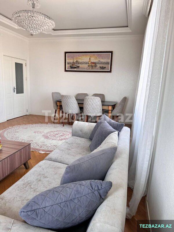 Satılır 3 otaqlı yeni tikili 111 m², 9 mkrn — Mənzil, Bakı (3)