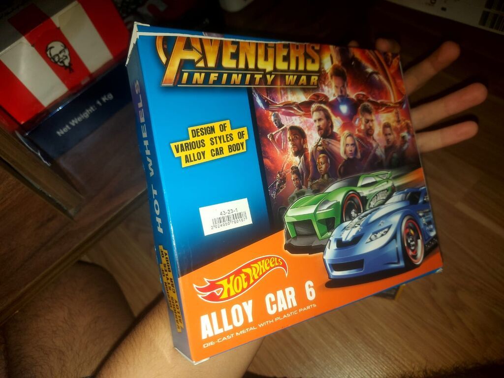 Məhsul: Hot Wheels “Alloy Car 6” – Avengers: Infinity War temalı — Modellar, Sumqayıt (2)