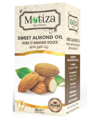 Şirin badam yağı Motiza Natural 30 ml — Bakı