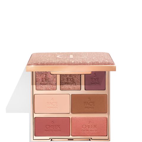 Makiyaj paleti No Brand Hollywood Instant Look In A Palette - Pretty, Glowing Beauty — Bakı