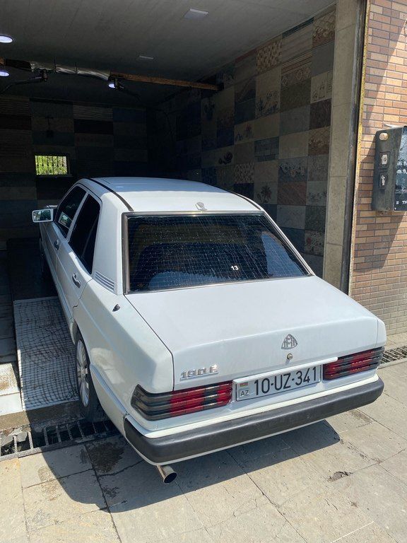 Mercedes 190, 2.0 L, 1989 il, 325 404 km — Avtomobillər, Bakı (2)