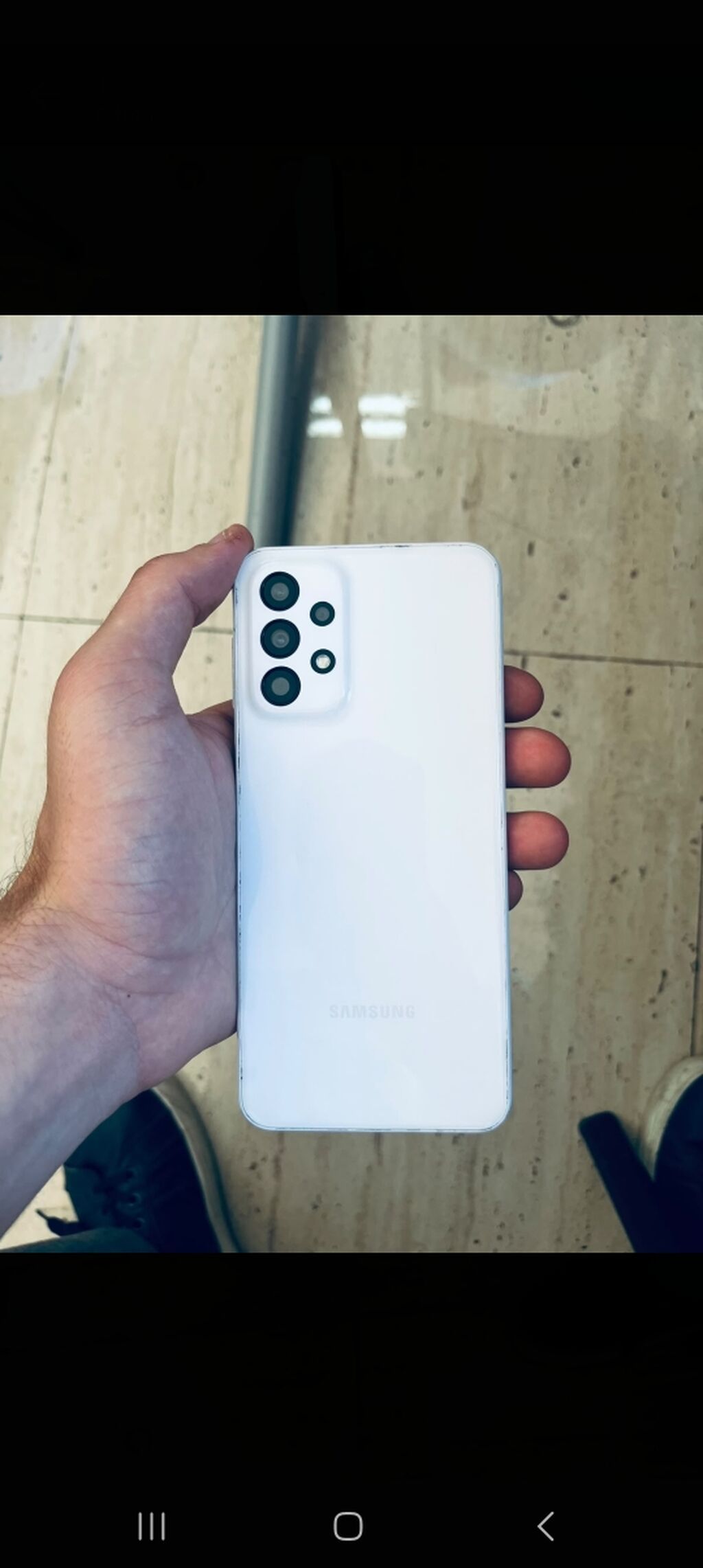 Samsung Galaxy A32, 64 GB, rəng - Ağ, Düyməli, Barmaq izi, İki sim kartlı — Samsung, Bakı