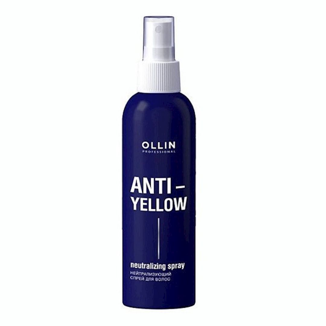 Saçlar üçün neytrallaşdırıcı sprey Ollin Professional Anti-Yellow Neutralizing Spray 150 ml — Mallar, Bakı