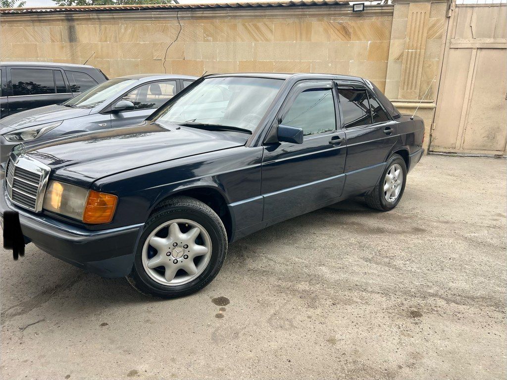 Mercedes 190, 2.0 L, 1989 il, 339 898 km — Avtomobillər, Bakı (3)