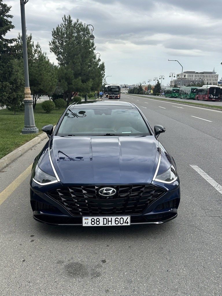 Hyundai Sonata, 1.6 L, 2021 il, 78 000 km 88-DH-604 — Avtomobillər, Bakı (2)