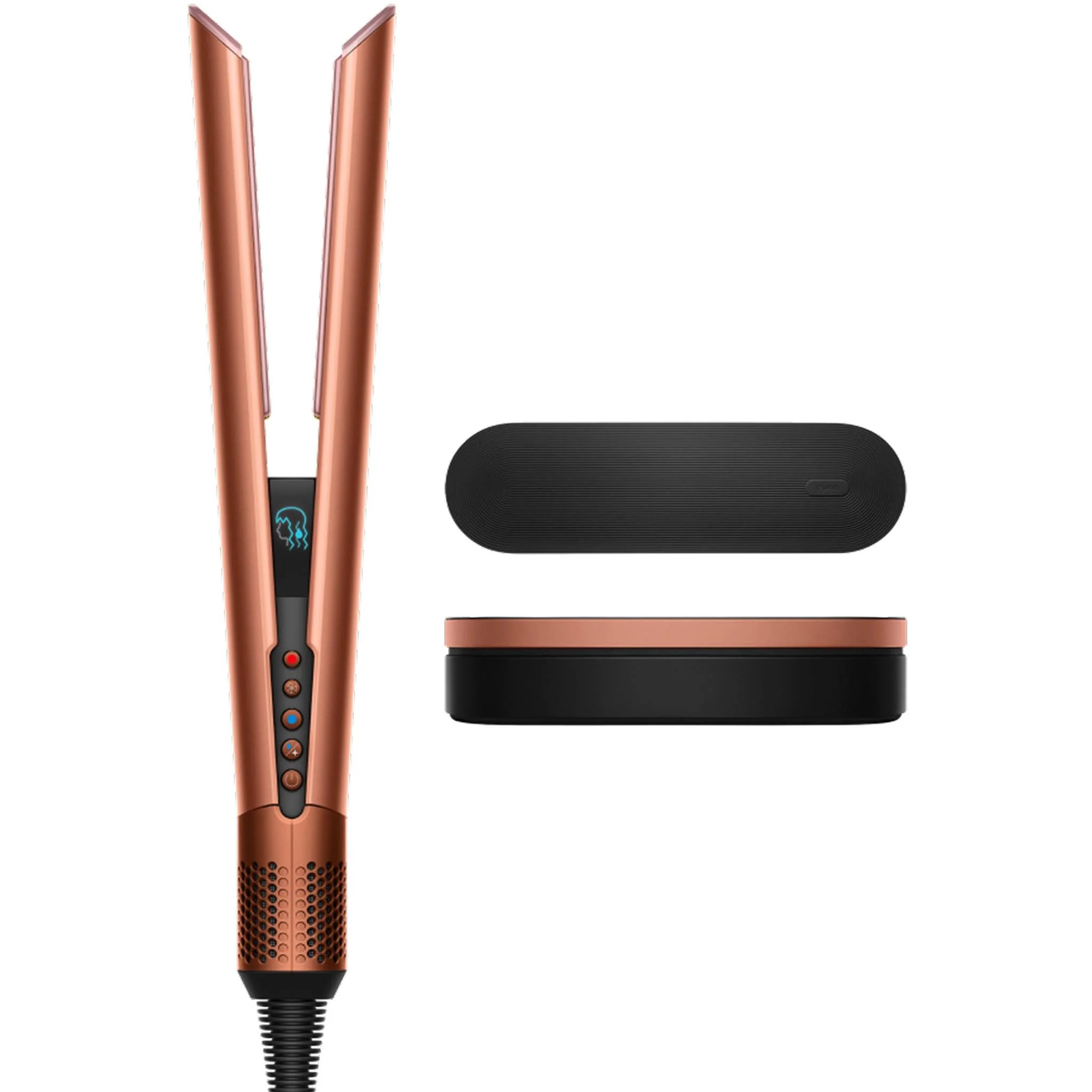 Dyson HT01 Airstrait (Amber Silk/Pink Champagne) — Bakı