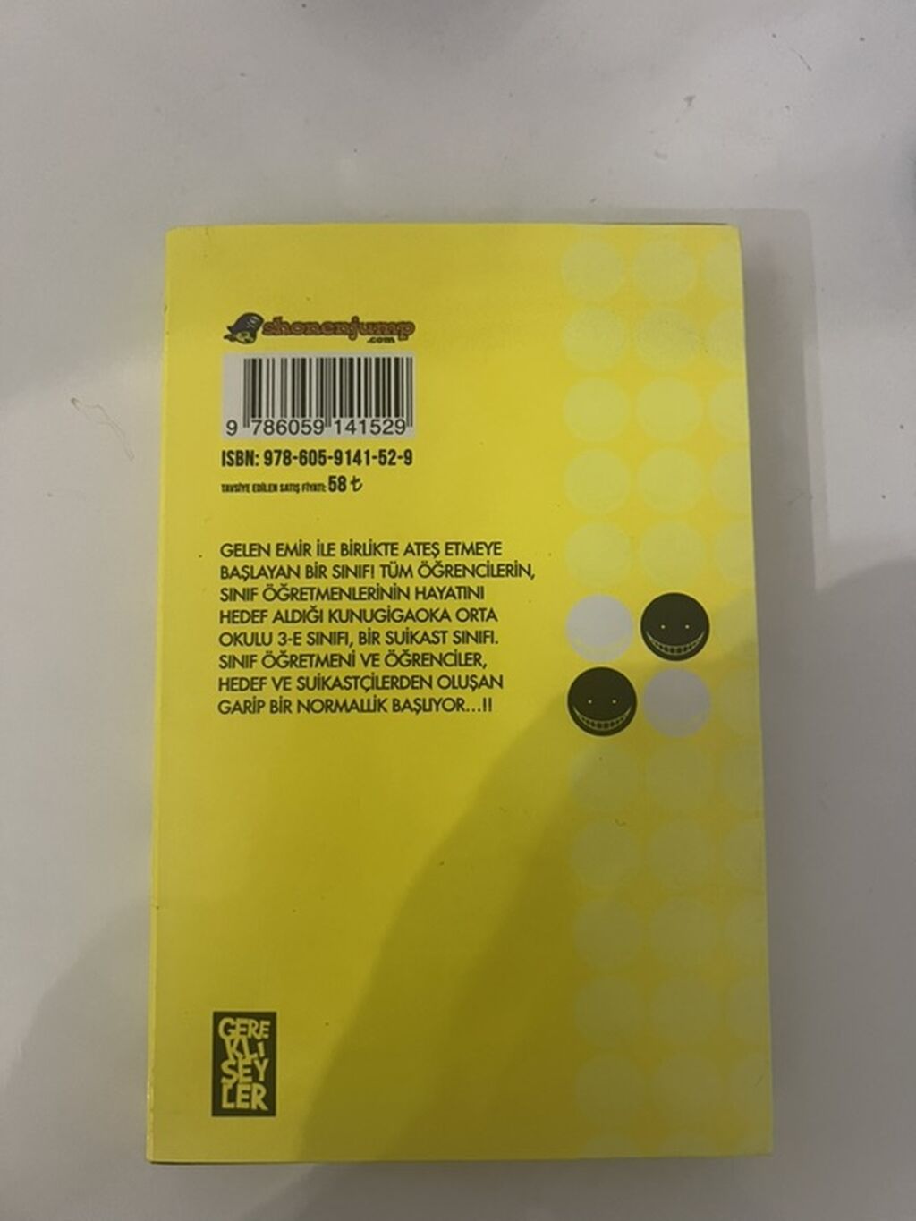 Məhsul: Suikast Sınıfı (Assassination Classroom) – 1-ci cild Yazıçı — Kitablar, Masazır (2)