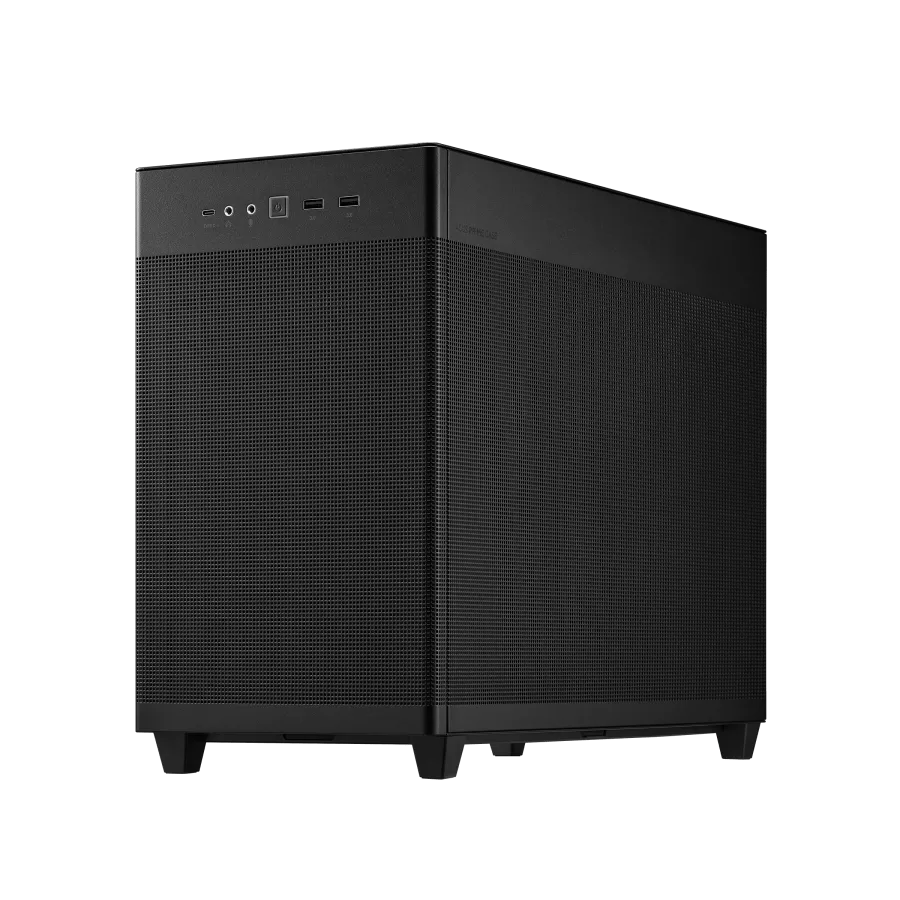 Case ASUS Prıme AP201 Tempered Glass MicroATX Black — Korpuslər, Bakı (2)