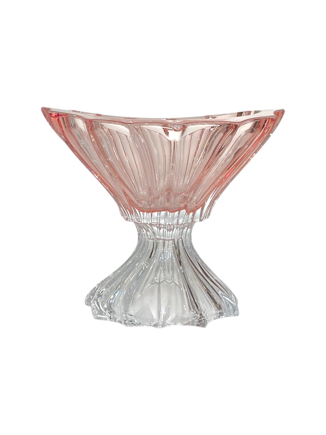 Şirniyyat qabı Aurum Crystal Plantica FTD, büllur, 22×20×25 sm, çəhrayı — Mallar, Bakı (3)