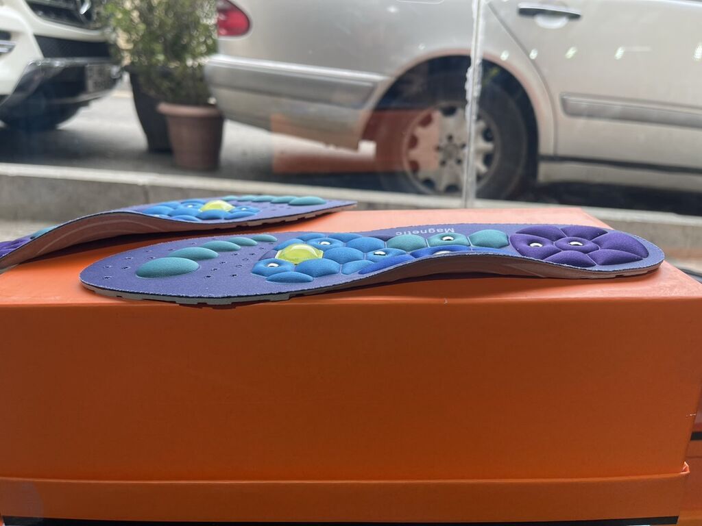 Maqnitli masajedici ayaqqabı astarı (cüt) - Ergonomik dizayn: qövs — Uşaq ayakkabısı, Bakı (4)