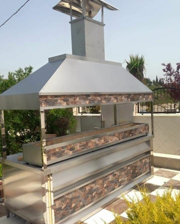 Paslanmaz polad restoran manqalı — İsitmə avadanlığı, Bakı (3)