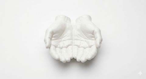 Heykəlcik 9625, gips, ağ, 15 sm — Bakı