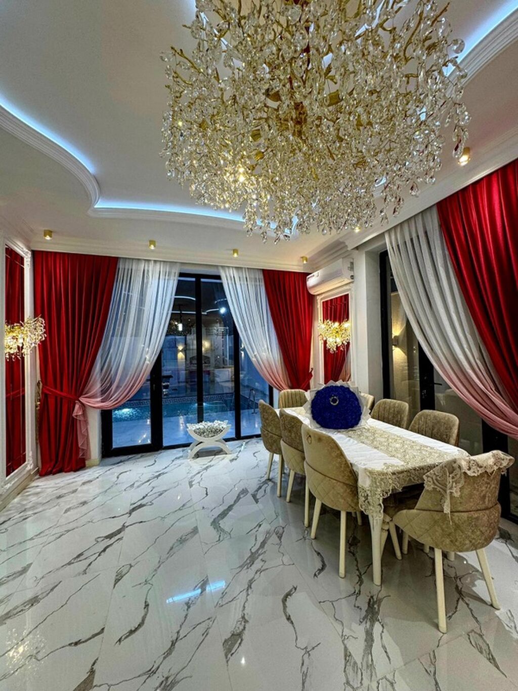 Lüks iki mərtəbəli villa – modern eksteryer və yüksək səviyyəli — Ev, villa, Bakı (4)